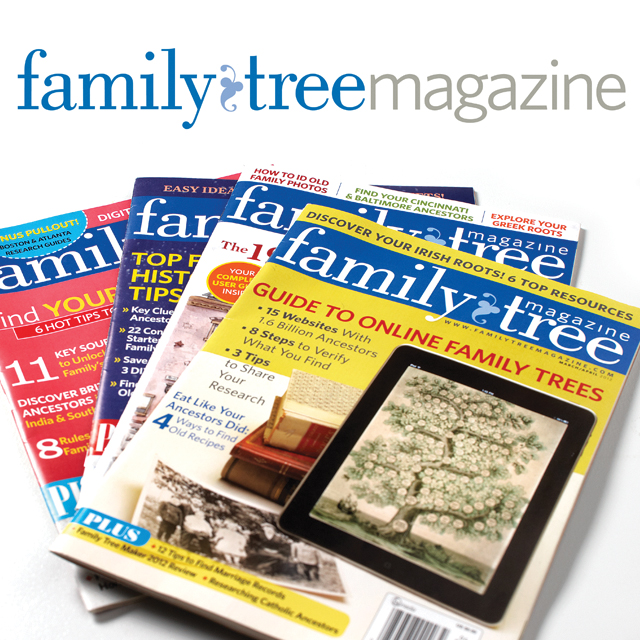 Family tree magazine research log